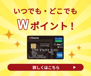 クレディセゾン ヤマダLABI ANAマイレージクラブカード セゾン・アメリカン・エキスプレスカード
